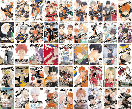 Haikyu!! Complete Series Manga Set (Vol. 1-45)