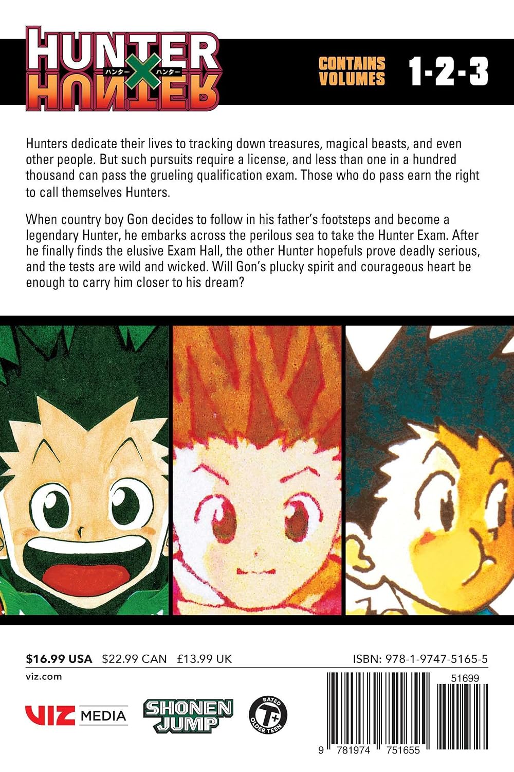 Hunter x Hunter (3-in-1 Edition), Vol. 01 (Vols. 1-3) VIZ Media LLC