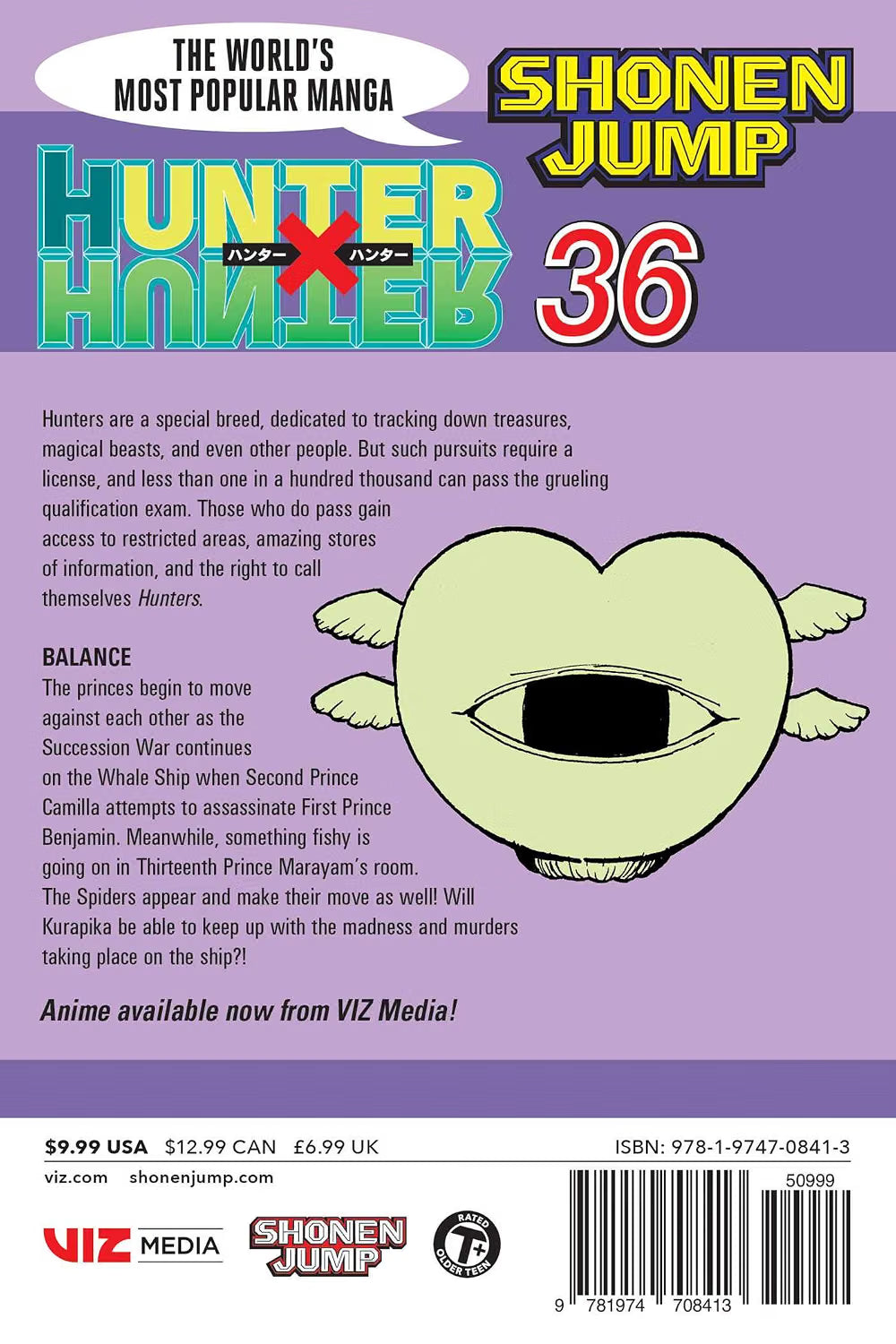 Hunter x Hunter, Vol. 36: Balance VIZ Media LLC