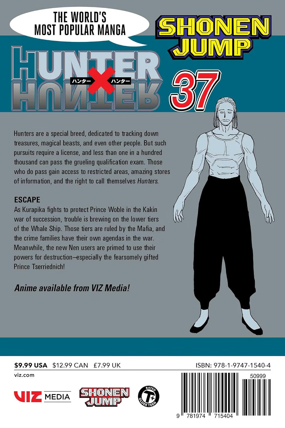 Hunter x Hunter, Vol. 37: Escape VIZ Media LLC