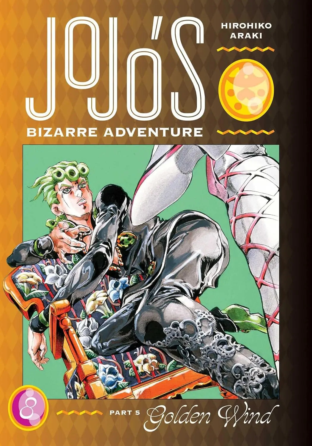 JoJo's Bizarre Adventure: Part 5--Golden Wind, Vol. 8 VIZ Media LLC