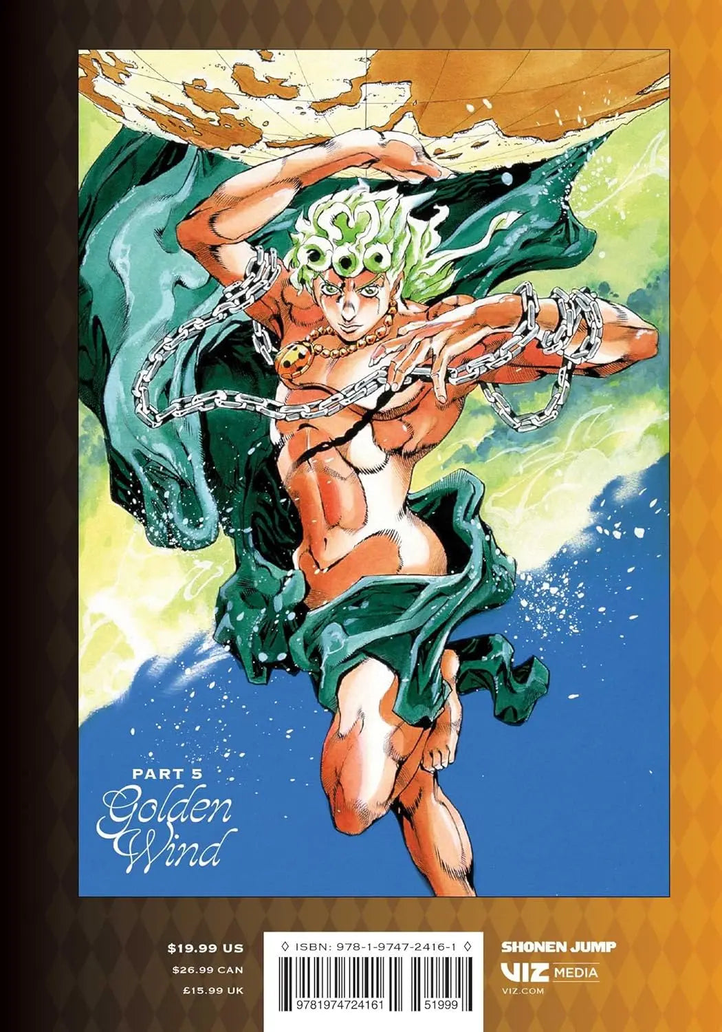 JoJo's Bizarre Adventure: Part 5--Golden Wind, Vol. 8 VIZ Media LLC