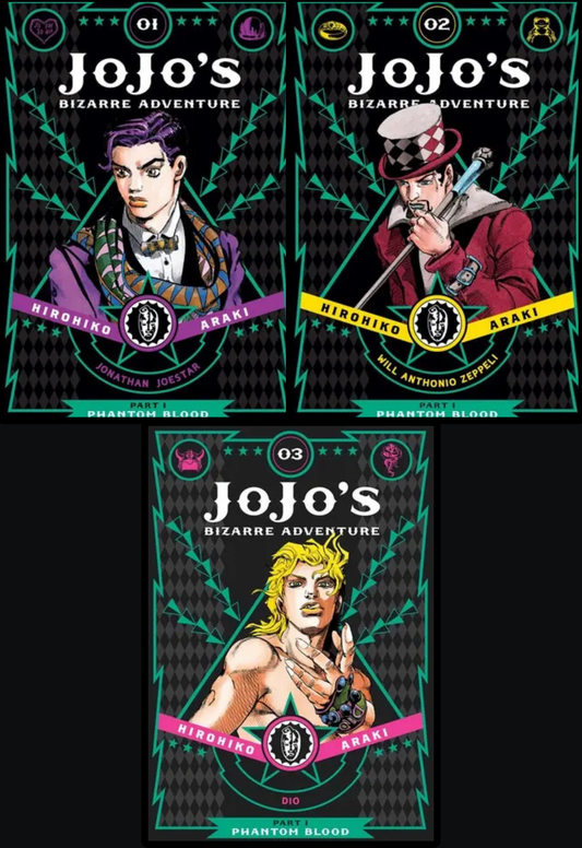 JoJo's Bizarre Adventure: Part 1--Phantom Blood, Complete Manga Set VIZ Media LLC
