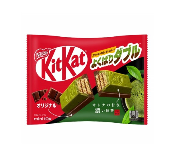 Kit Kat Yokubari Double Dark Matcha & Original Hungry Ninja