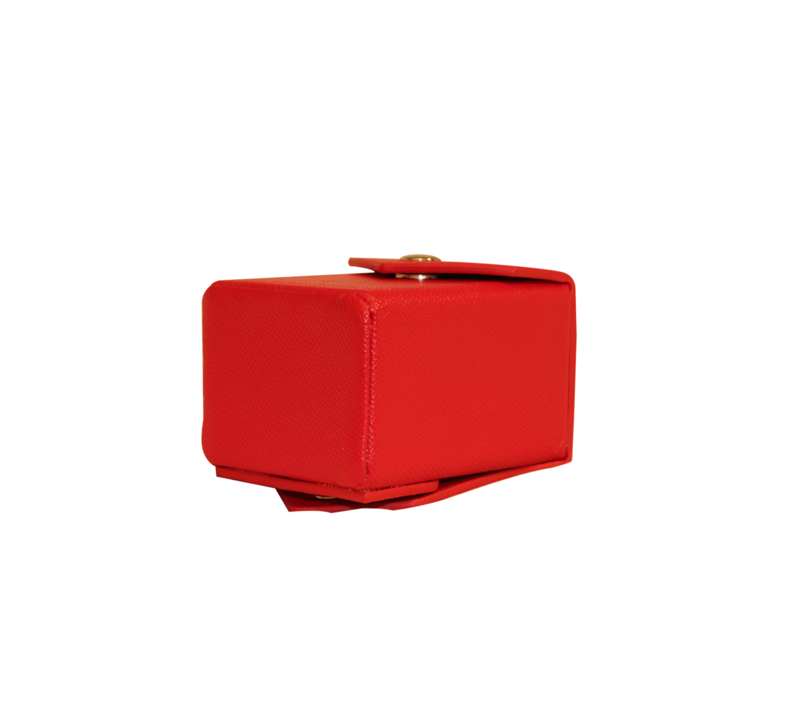 Red Mach 2 Deck Box - Hard Shell - Textured Vegan Leather LDB Duel