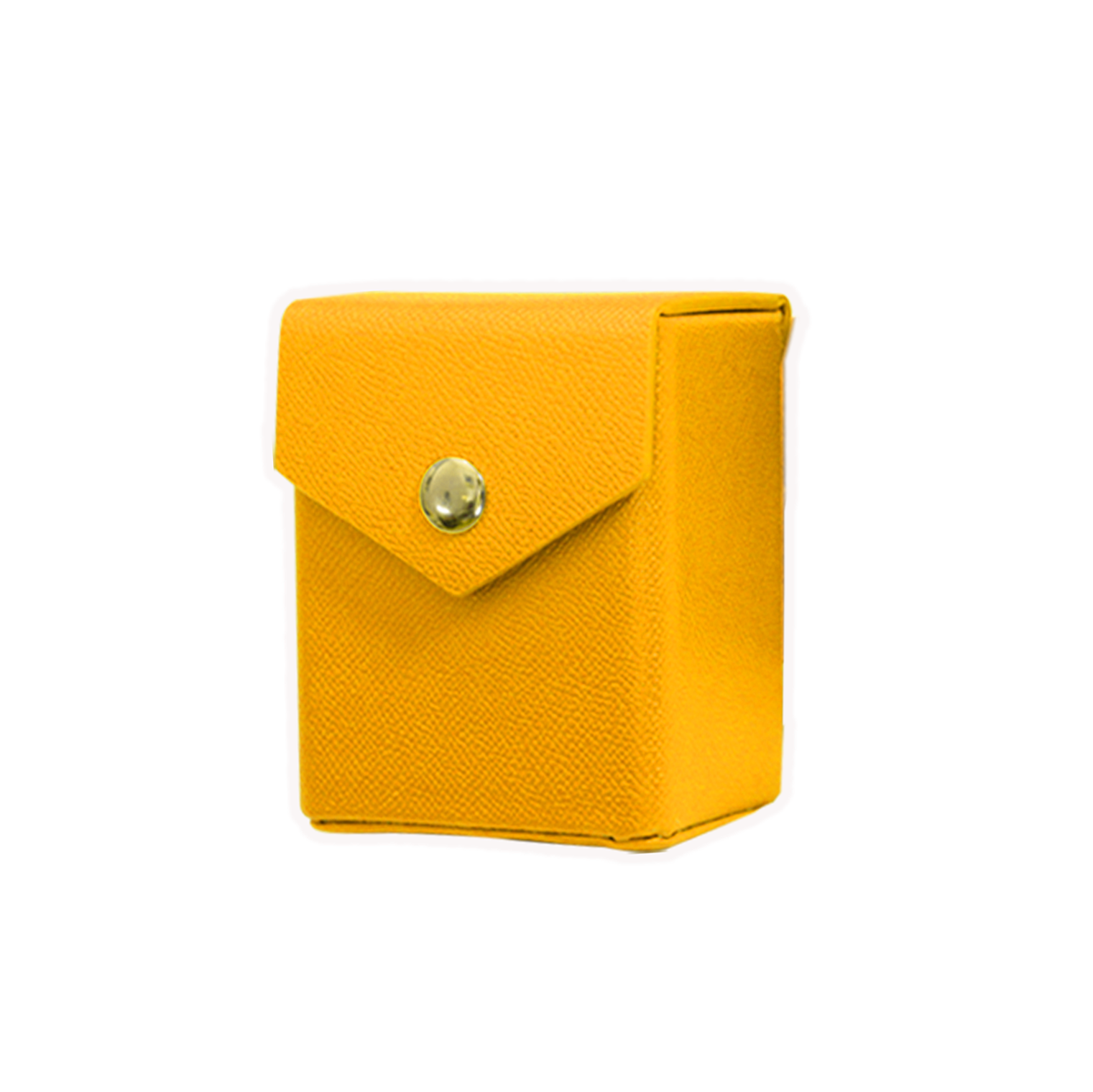 Ra Yellow Deck Box - Hard Shell - Textured Vegan Leather LDB Duel