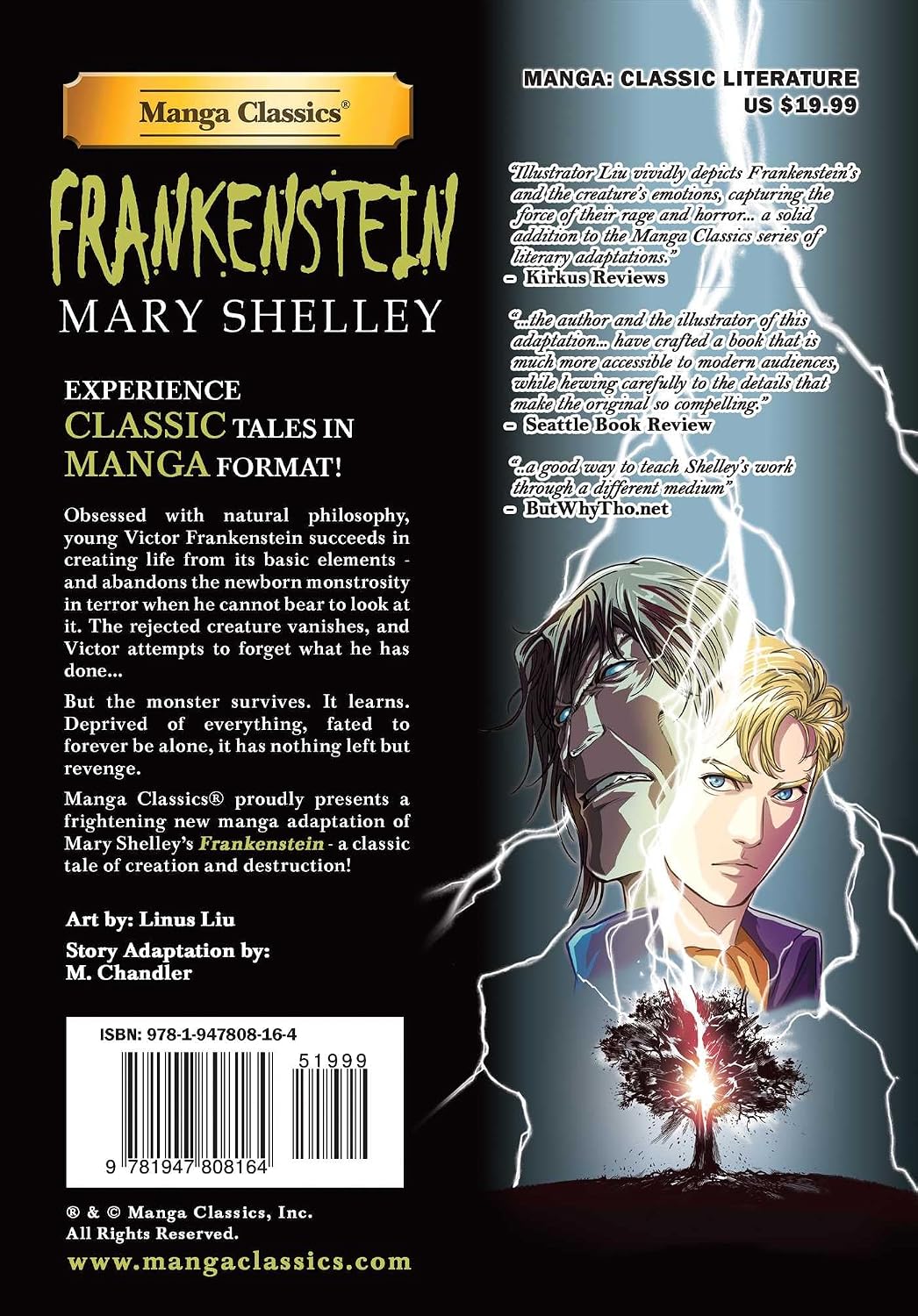 Manga Classics: Frankenstein (Paperback) Manga Classics