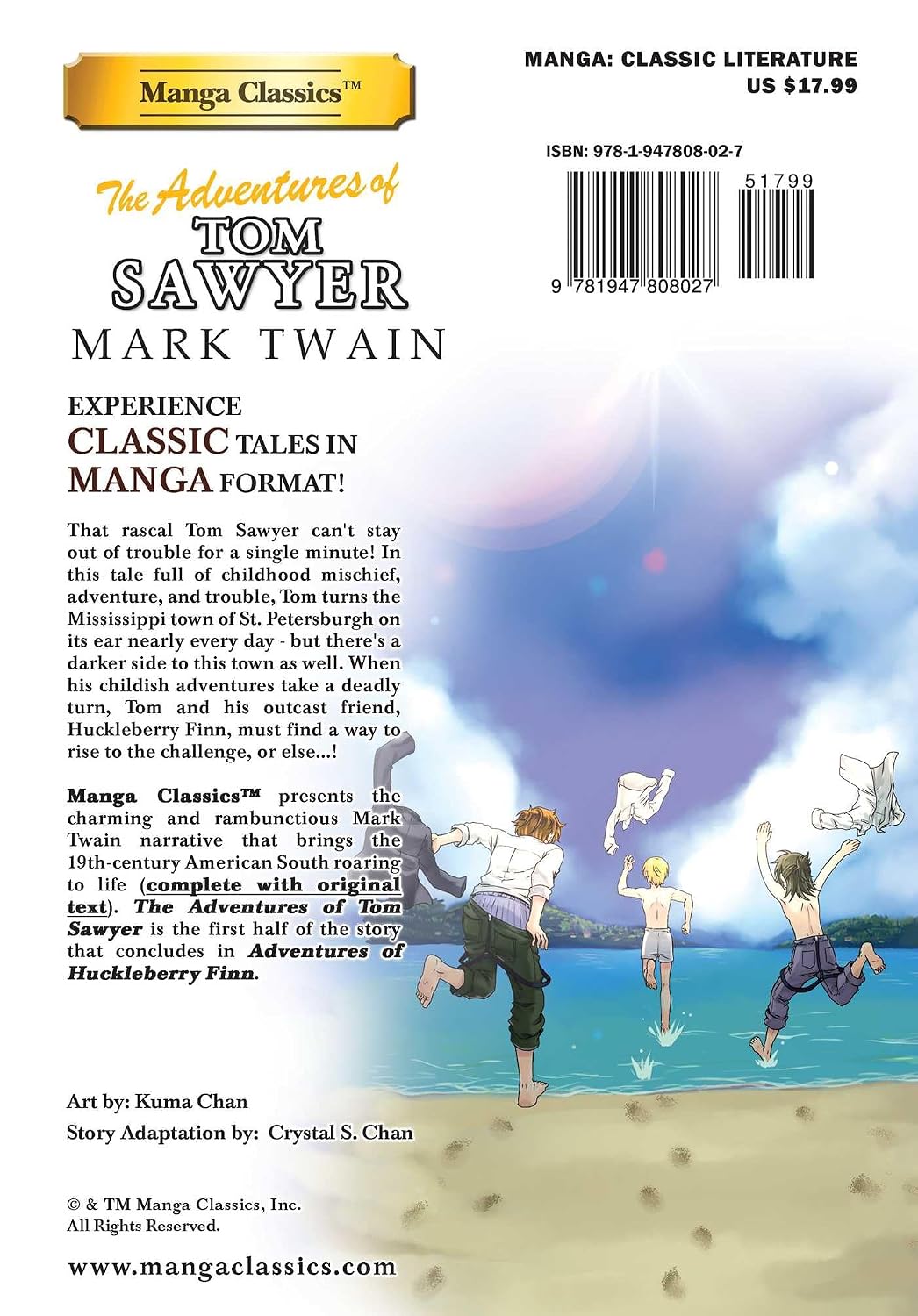 Manga Classics: The Adventures of Tom Sawyer (Paperback) Manga Classics