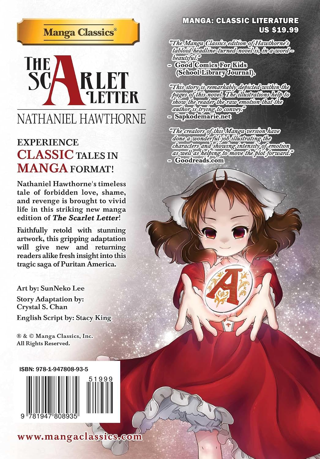 Manga Classics: The Scarlet Letter (Paperback) Manga Classics