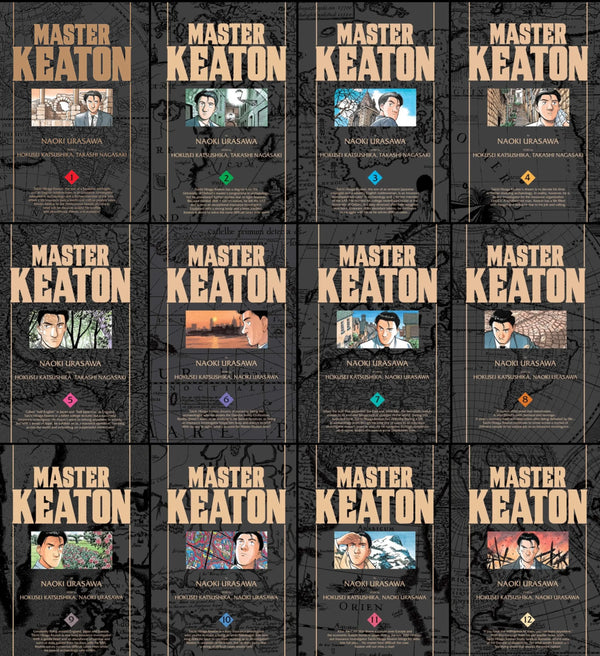 Master Keaton Complete Series Manga Set (Vols. 1-12) VIZ Media LLC
