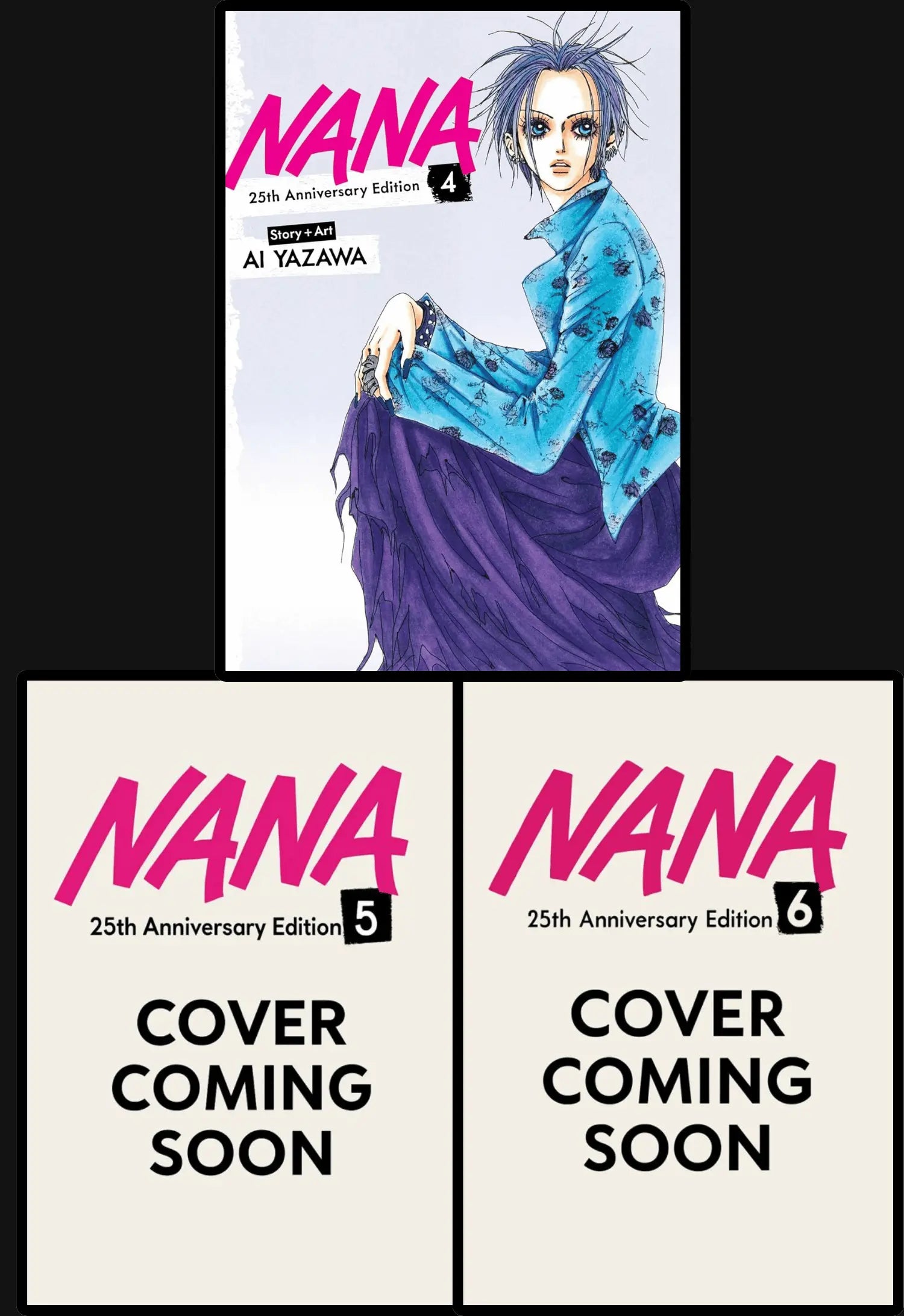 Nana 25th Anniversary Edition Pre-Order Bundle (Vols. 4-6) (Pre-Order) VIZ Media LLC