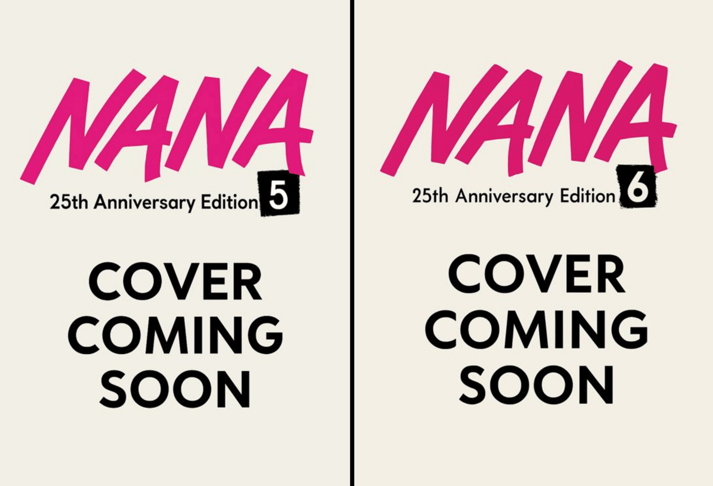 Nana 25th Anniversary Edition Pre-Order Bundle (Vols. 5-6) (Pre-Order) VIZ Media LLC