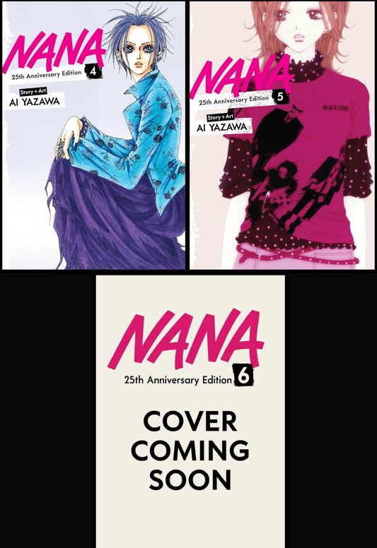 Nana 25th Anniversary Edition Pre-Order Bundle (Vols. 4-6) (Pre-Order) VIZ Media LLC