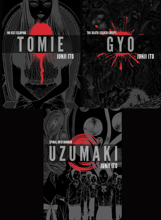 Junji Ito Deluxe Edition Trilogy Manga Set VIZ Media LLC