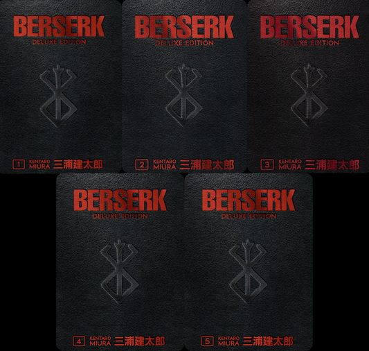 Berserk Golden Age Arc Deluxe Edition Manga Set (Vol. 1-5)