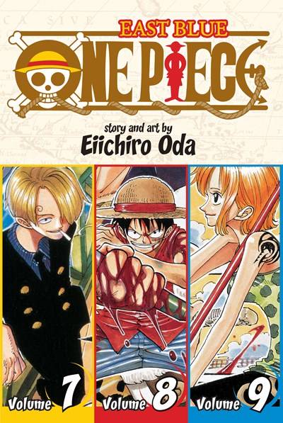 One Piece 3-in-1 Omnibus Edition, Vol. 03