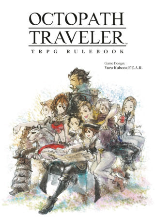 Octopath Traveler TRPG Rulebook (Pre-Order) Dark Horse Books