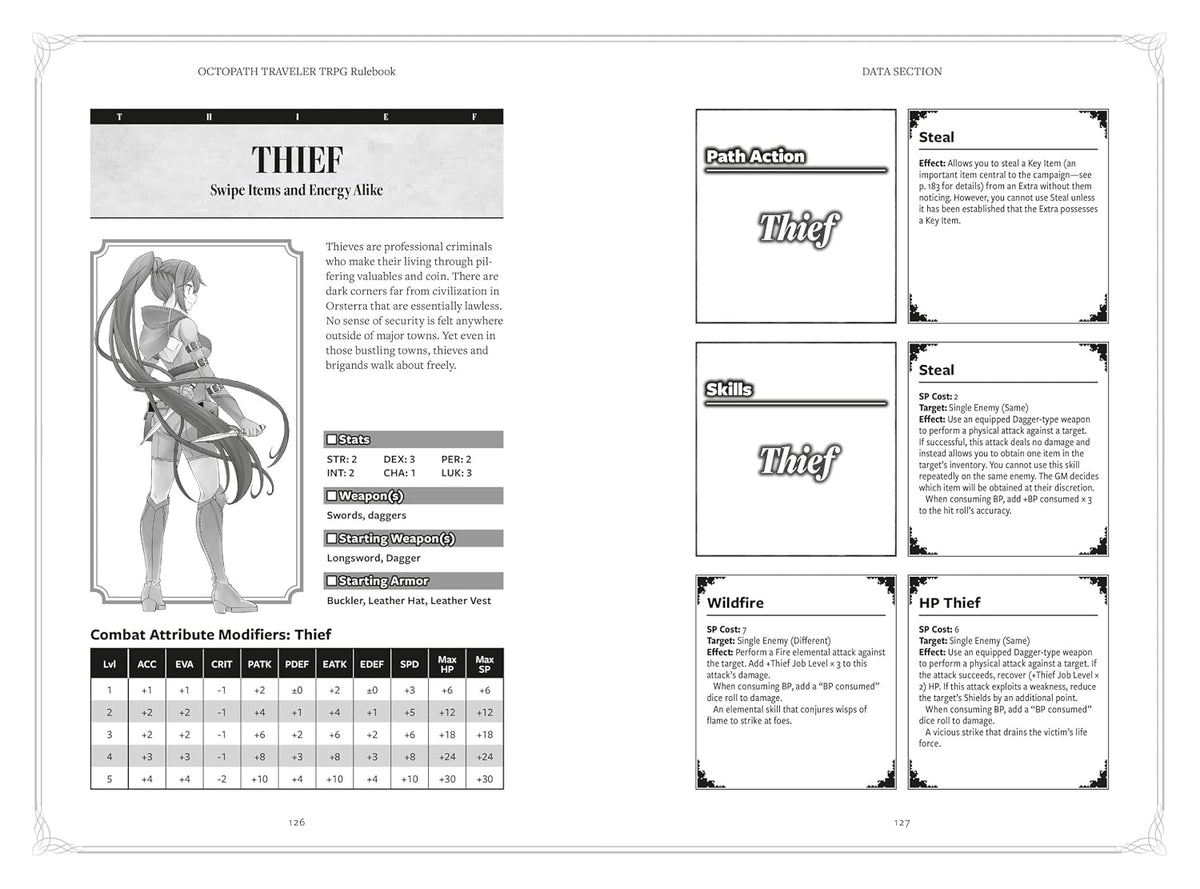Octopath Traveler TRPG Rulebook (Pre-Order) Dark Horse Books