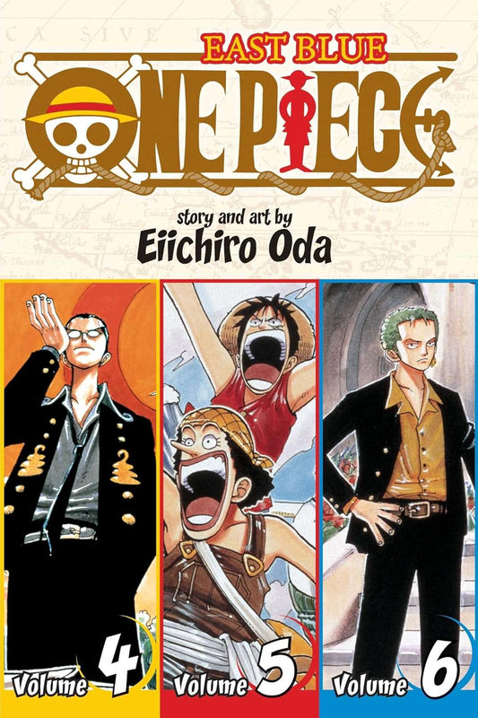 One Piece 3-in-1 Omnibus Edition, Vol. 02