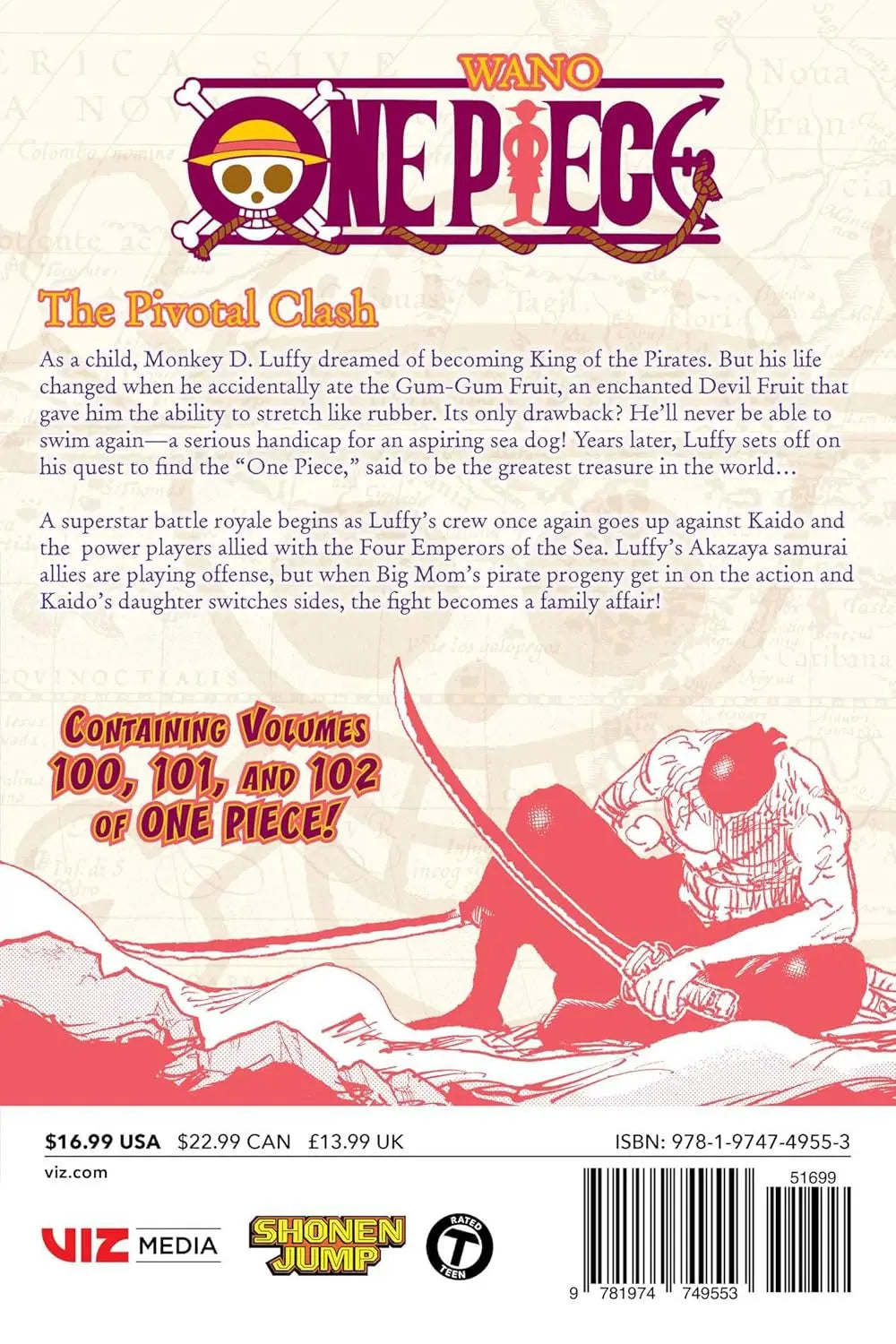 One Piece (Omnibus Edition), Vol. 34 VIZ Media LLC