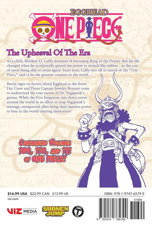 One Piece (Omnibus Edition), Vol. 37 (Vols. 109-111) The One-Shot Manga Cafe