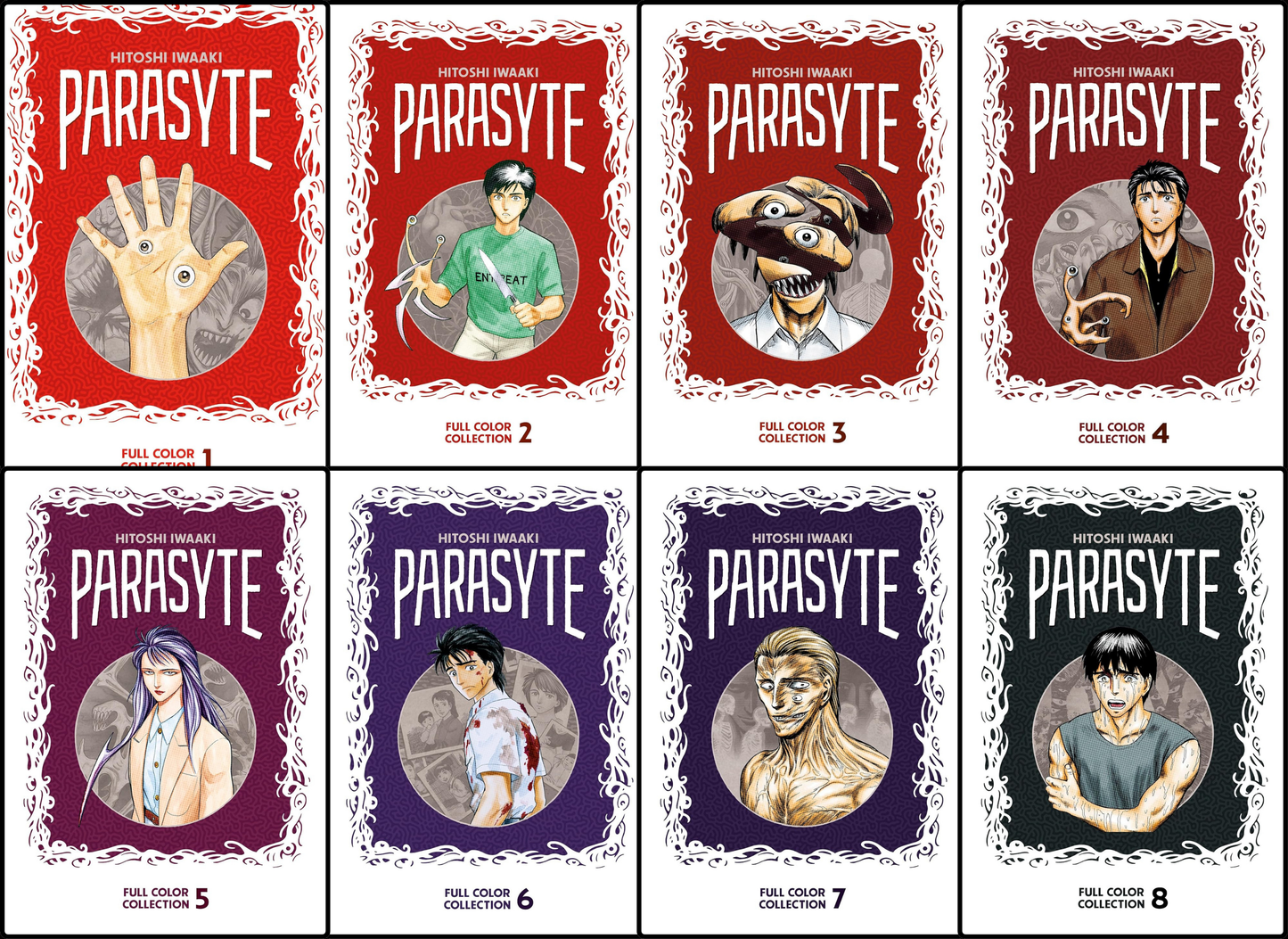 Parasyte Full Colour Collection Manga Set (Vols. 1-8) Kodansha Comics