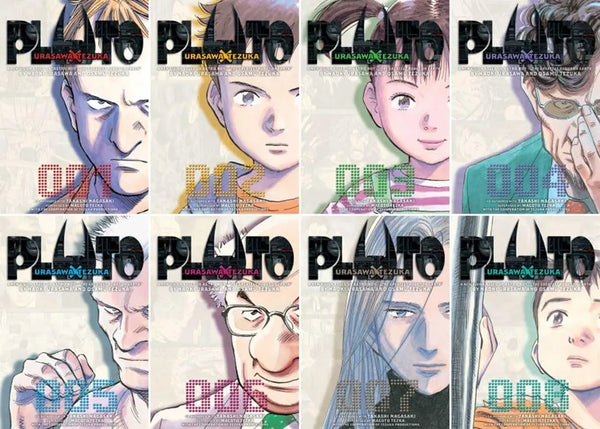 Pluto: Urasawa x Tezuka, Complete Manga Set (Vol. 1-8) VIZ Media LLC