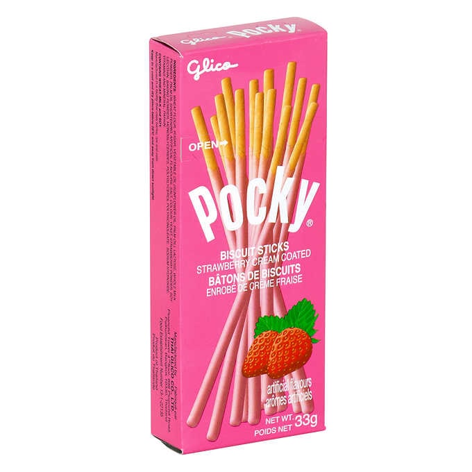 Glico Pocky Strawberry (33G) Hungry Ninja