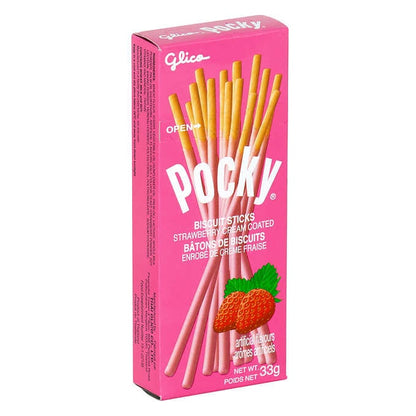 Glico Pocky Strawberry (33G) Hungry Ninja