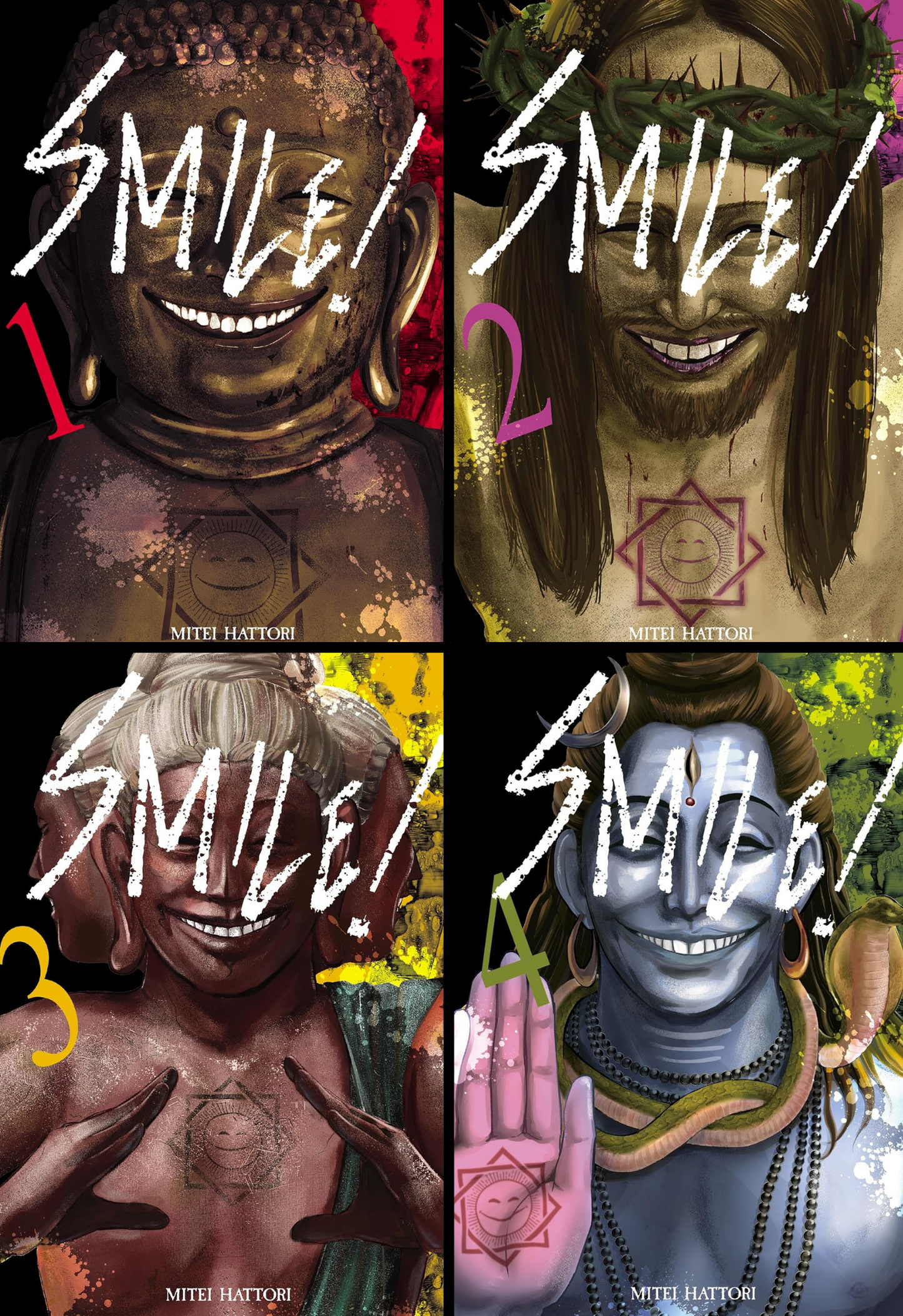 Smile! Manga Set (Vols. 1-4) Kodama Tales