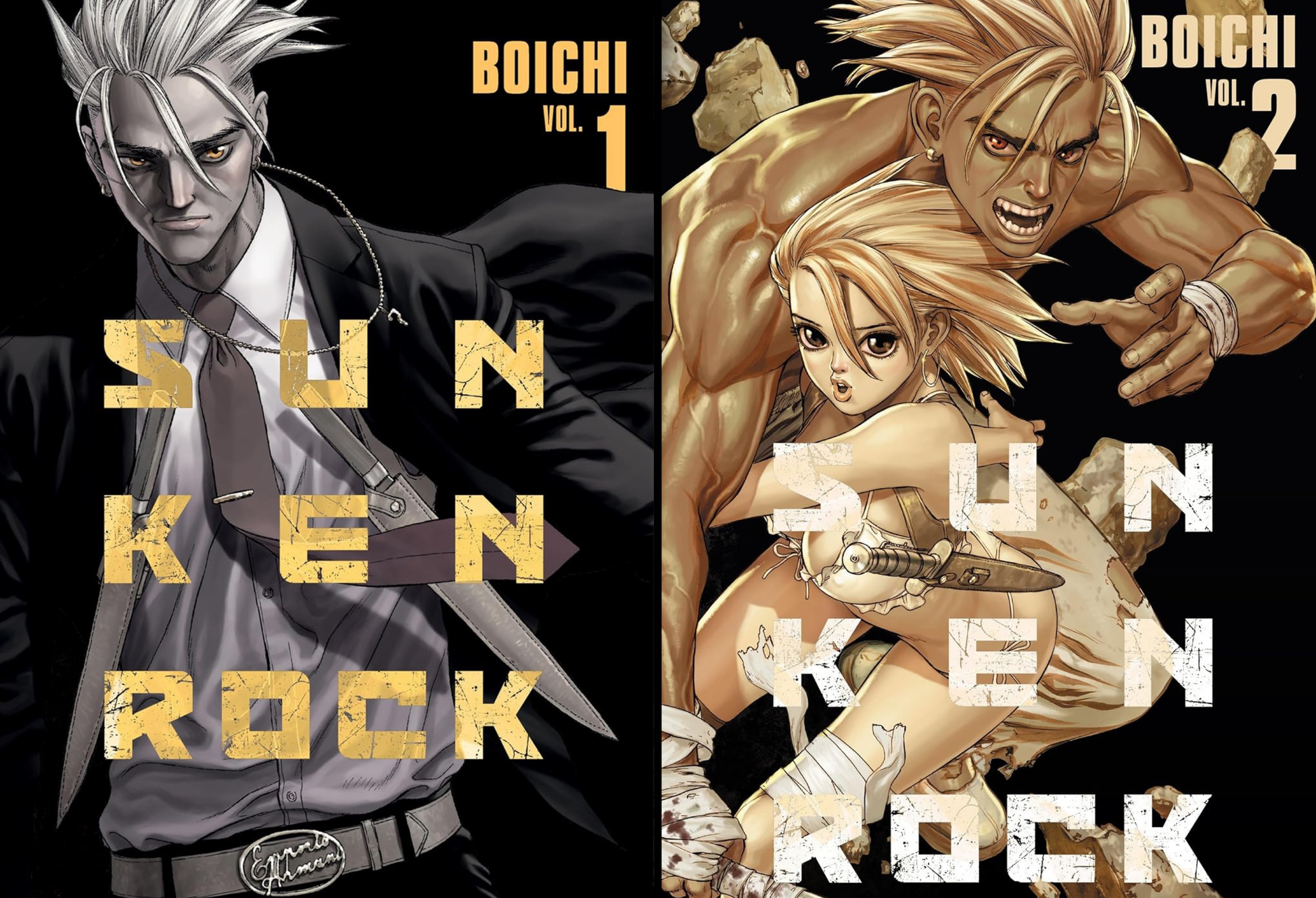 Sun-Ken Rock (Perfect Edition) Manga Set (Vols. 1-2) Kodama Tales