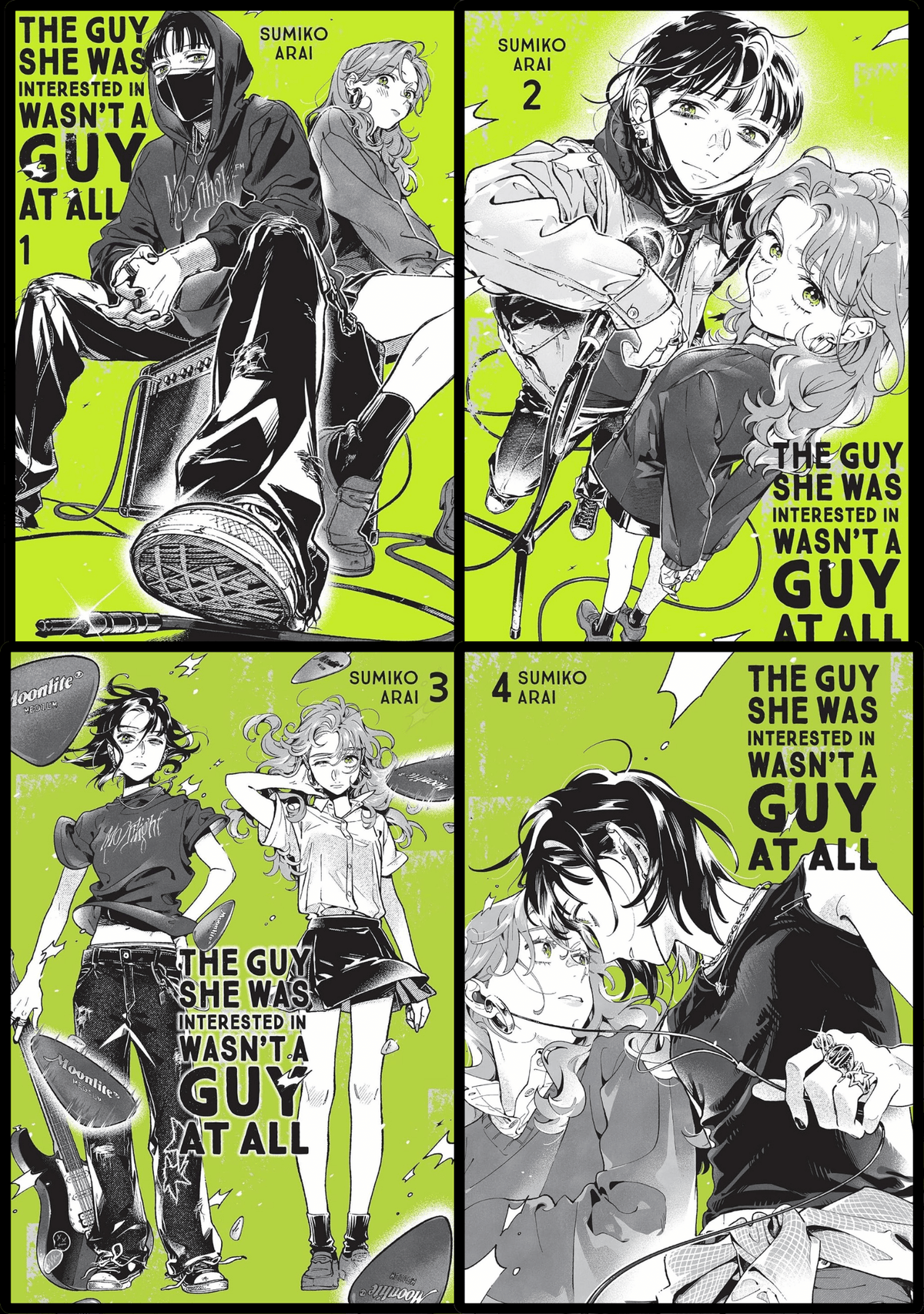 The Guy She Was Interested In Wasn't a Guy at All Bundle (Vols. 1-4) Yen Press