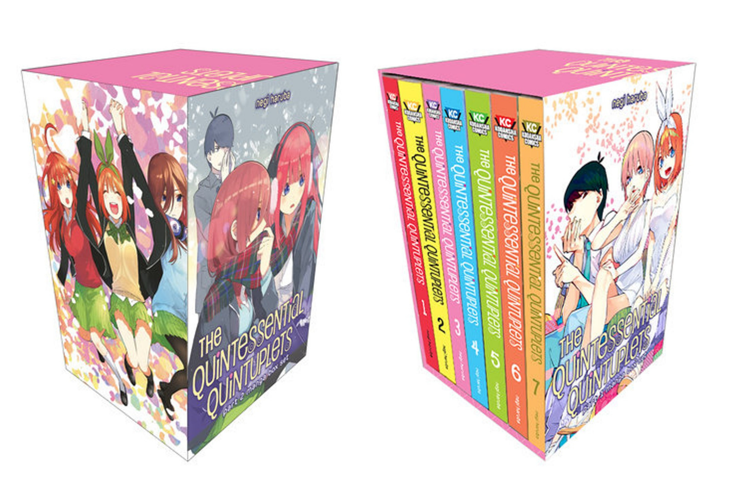 The Quintessential Quintuplets Manga Box Set Bundle (Box Sets 1 & 2)