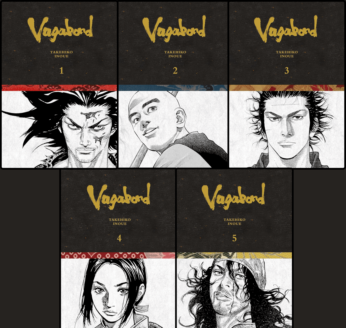 Vagabond Definitive Edition Bundle (Vols. 1-5) VIZ Media LLC