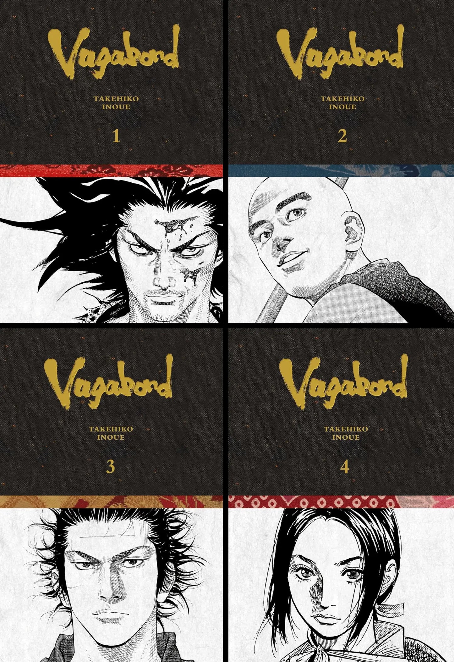 Vagabond Definitive Edition Bundle (Vols. 1-4) VIZ Media LLC