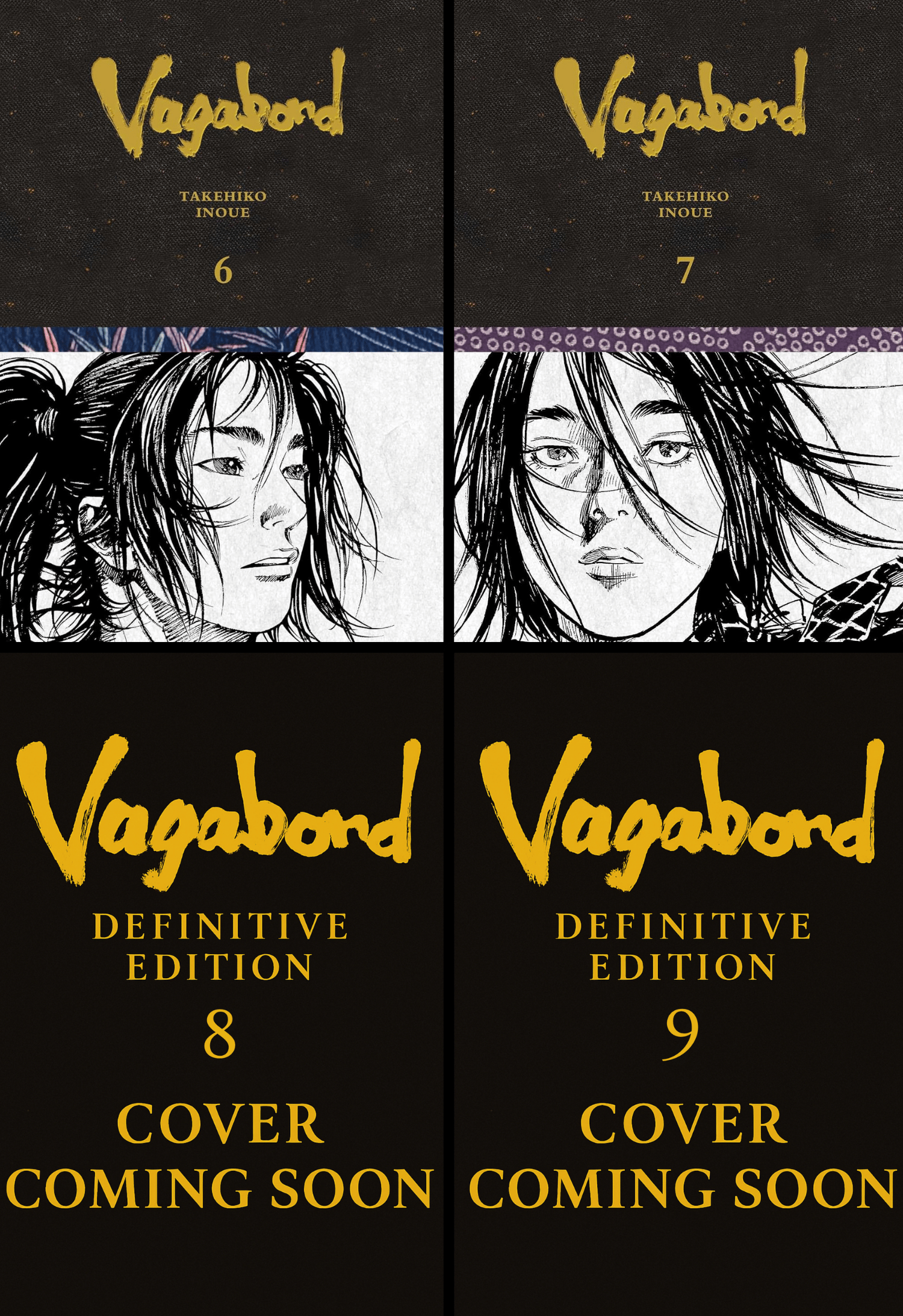 Vagabond Definitive Edition Pre-Order Bundle (Vols. 6-9) VIZ Media LLC