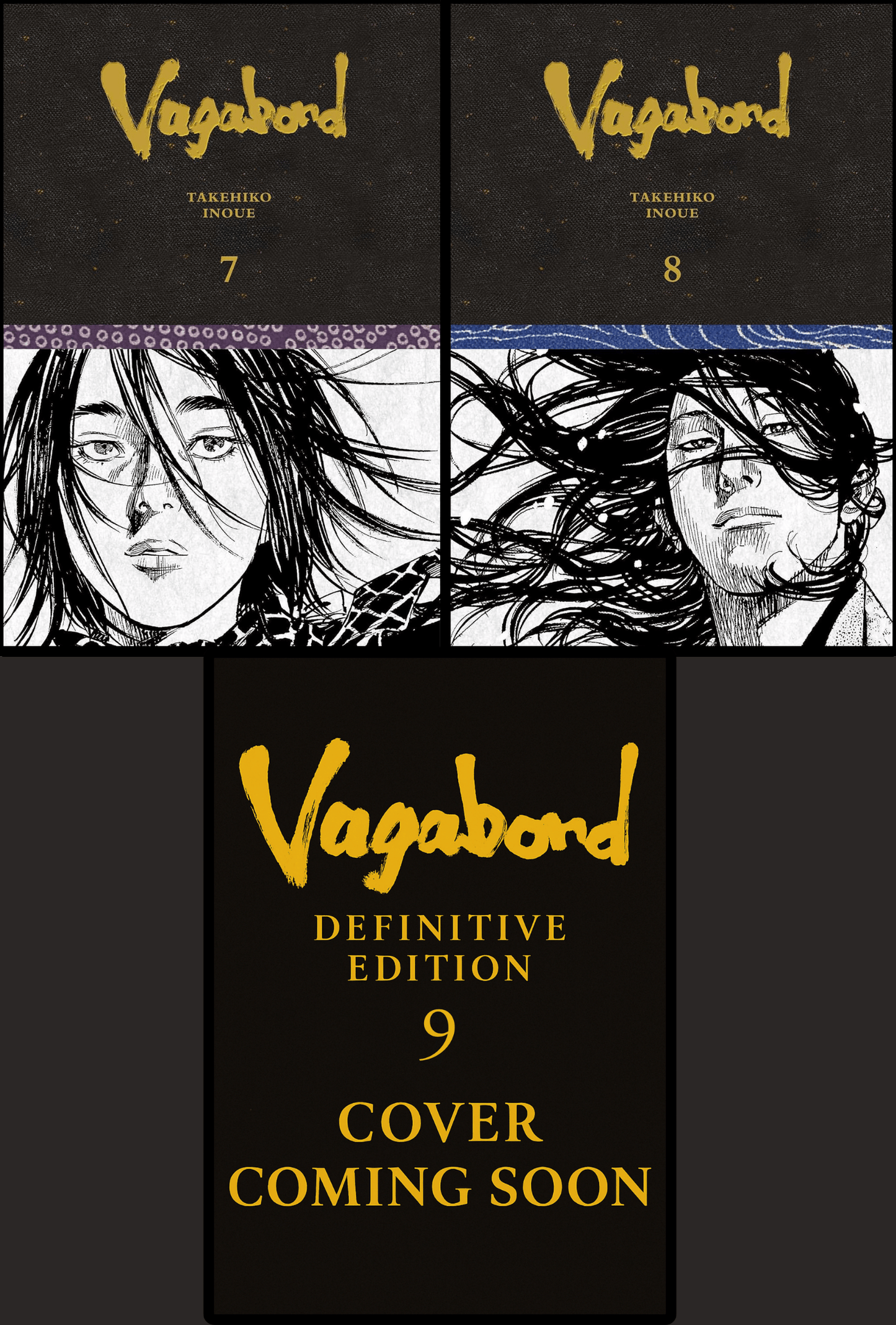 Vagabond Definitive Edition Pre-Order Bundle (Vols. 7-9) (Pre-Order) VIZ Media LLC