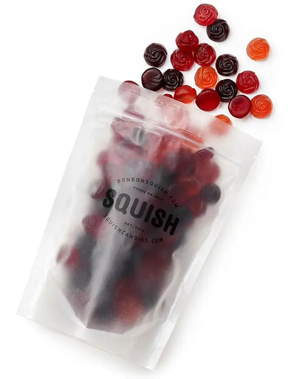 SQUISH Vegan Red Roses Gummies SQUISH Candies Canada