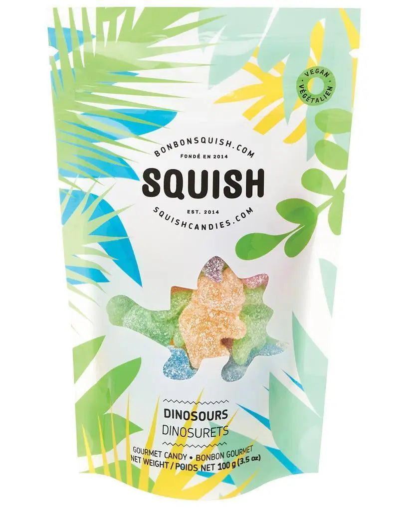 SQUISH Dinosours Gummies SQUISH Candies Canada