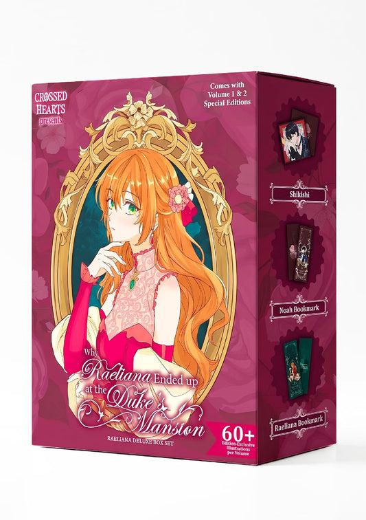 Why Raeliana Ended Up at the Duke's Mansion Exclusive Box Set - Raeliana Version (Pre-Order) Crossed Hearts