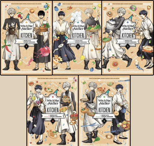 Witch Hat Atelier Kitchen Manga Set ( Vol. 1-5)