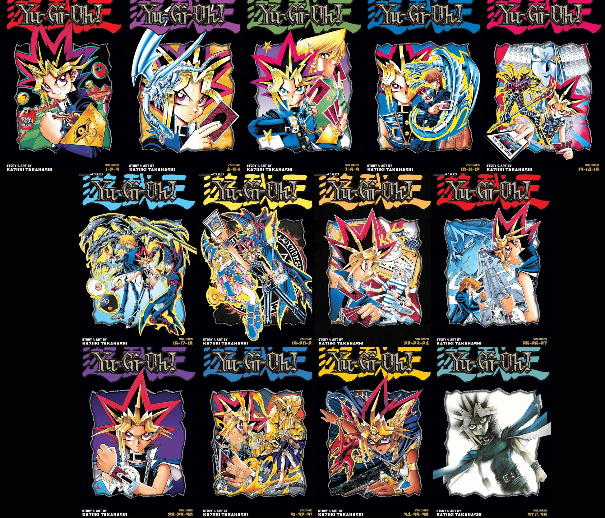 Yu-Gi-Oh! Complete Series Manga Omnibus Set (Vols. 1-13) VIZ Media LLC