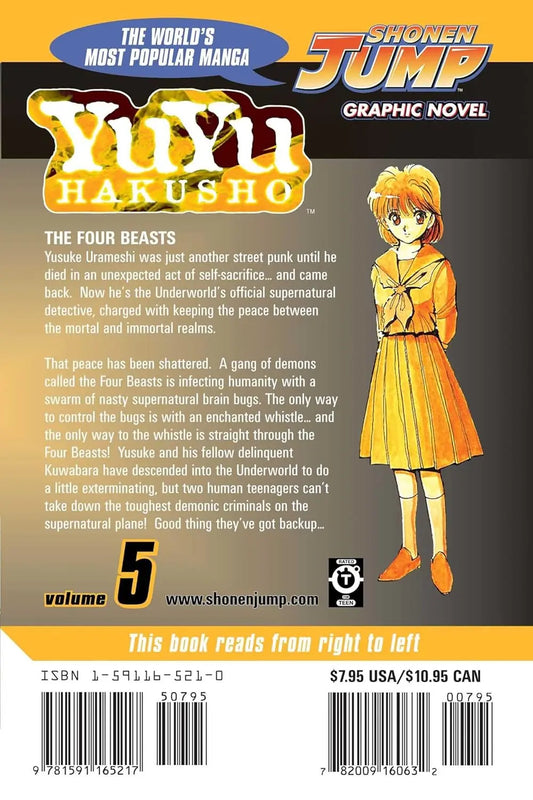 YuYu Hakusho, Vol. 05: Focus Your Mind As One! VIZ Media LLC