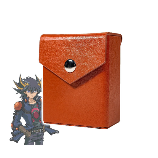 Yusei's Deck Box Replica + Belt Loop - Hard Shell - Faux Leather LDB Duel
