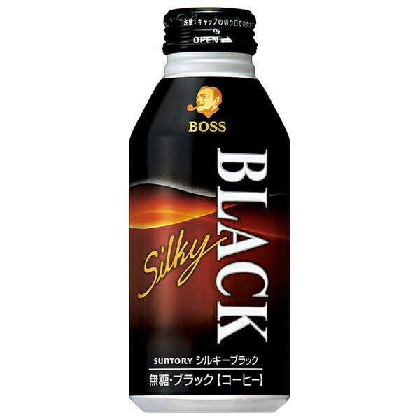 Suntory BOSS Silky Black 400g (24-pack) こんにちはマート | KON NICHIWA MART