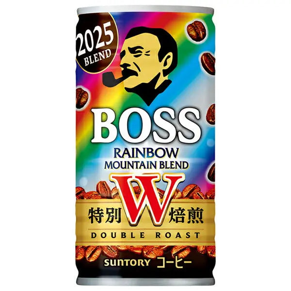 Suntory BOSS Rainbow Mountain Blend 185g (30-pack) こんにちはマート | KON NICHIWA MART