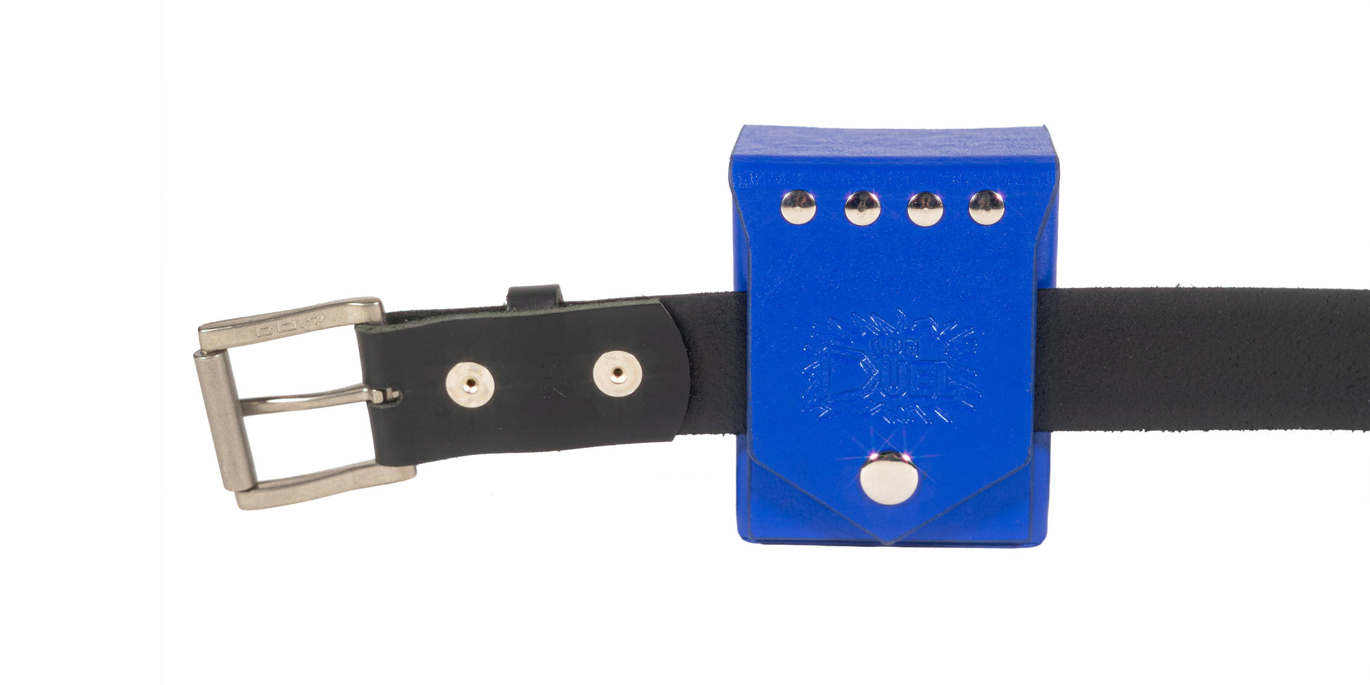Kaiba Blue Deck Box + Belt Loop - Hard Shell - Faux Leather LDB Duel