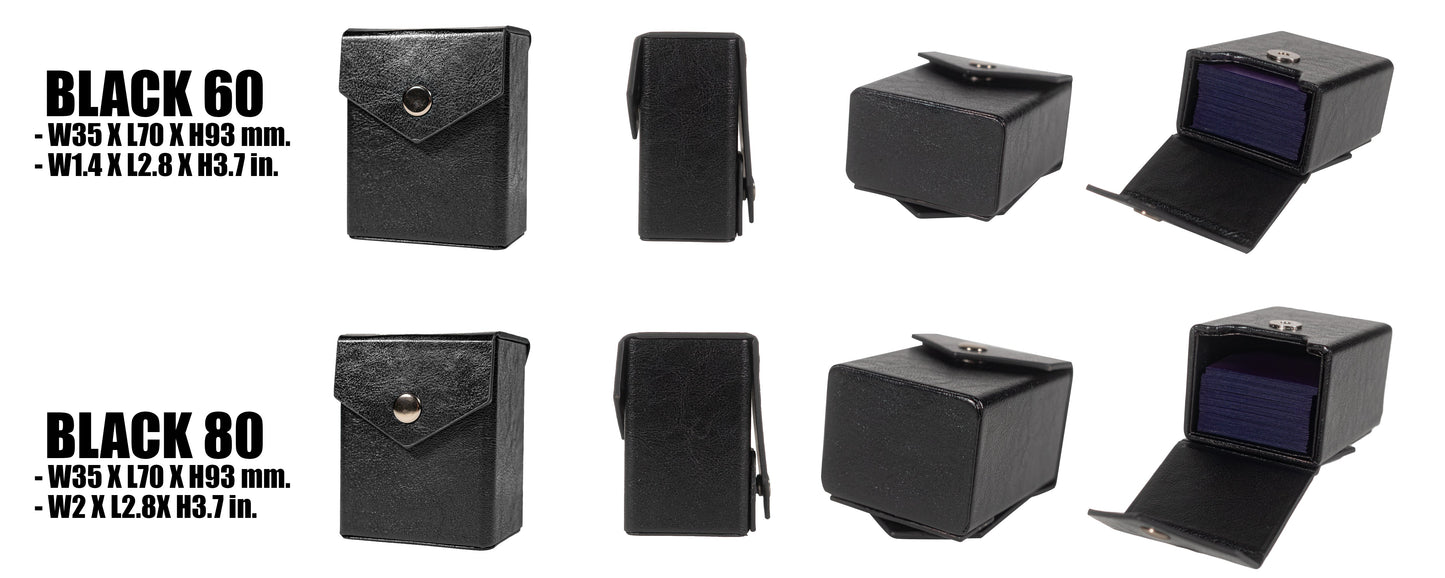 Yugi's Deck Box Replica + Belt Loop - Hard Shell - Faux Leather LDB Duel