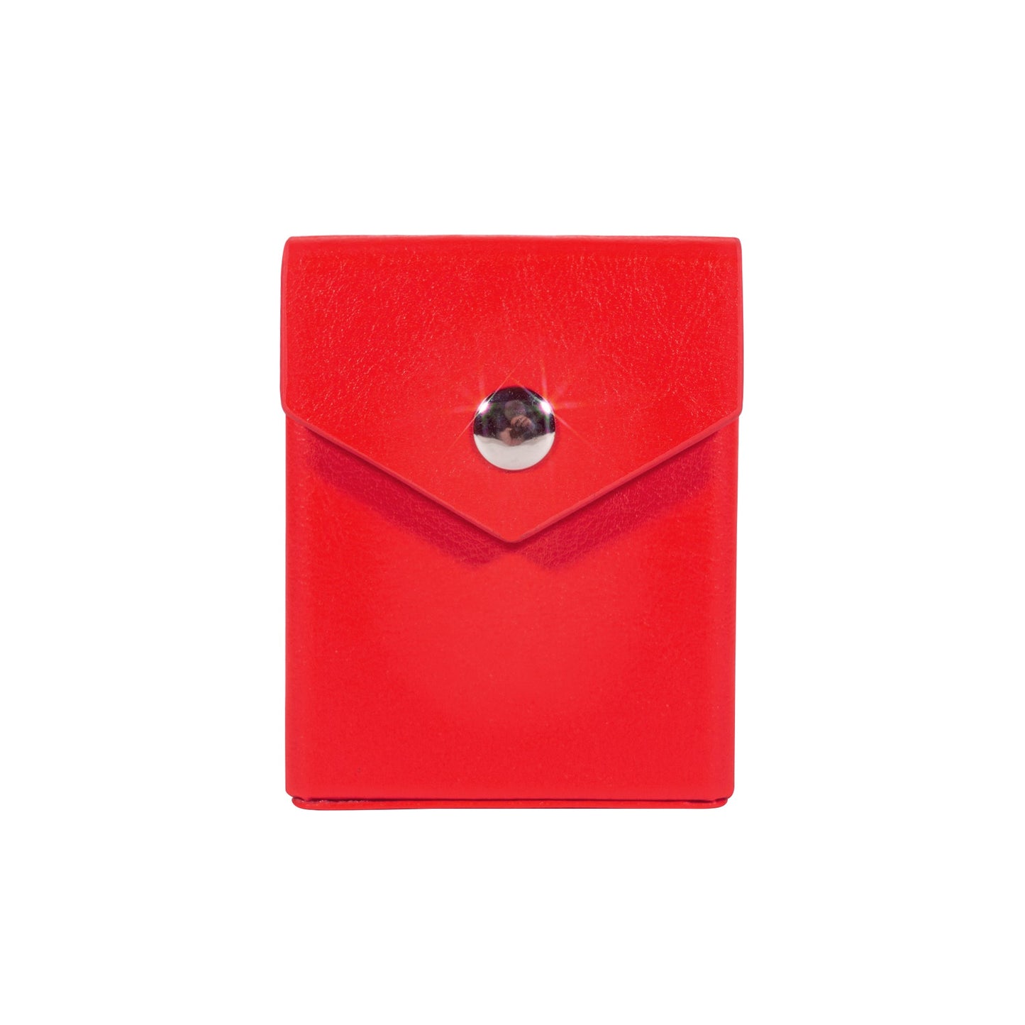 Red Deck Box + Belt Loop - Hard Shell - Faux Leather LDB Duel