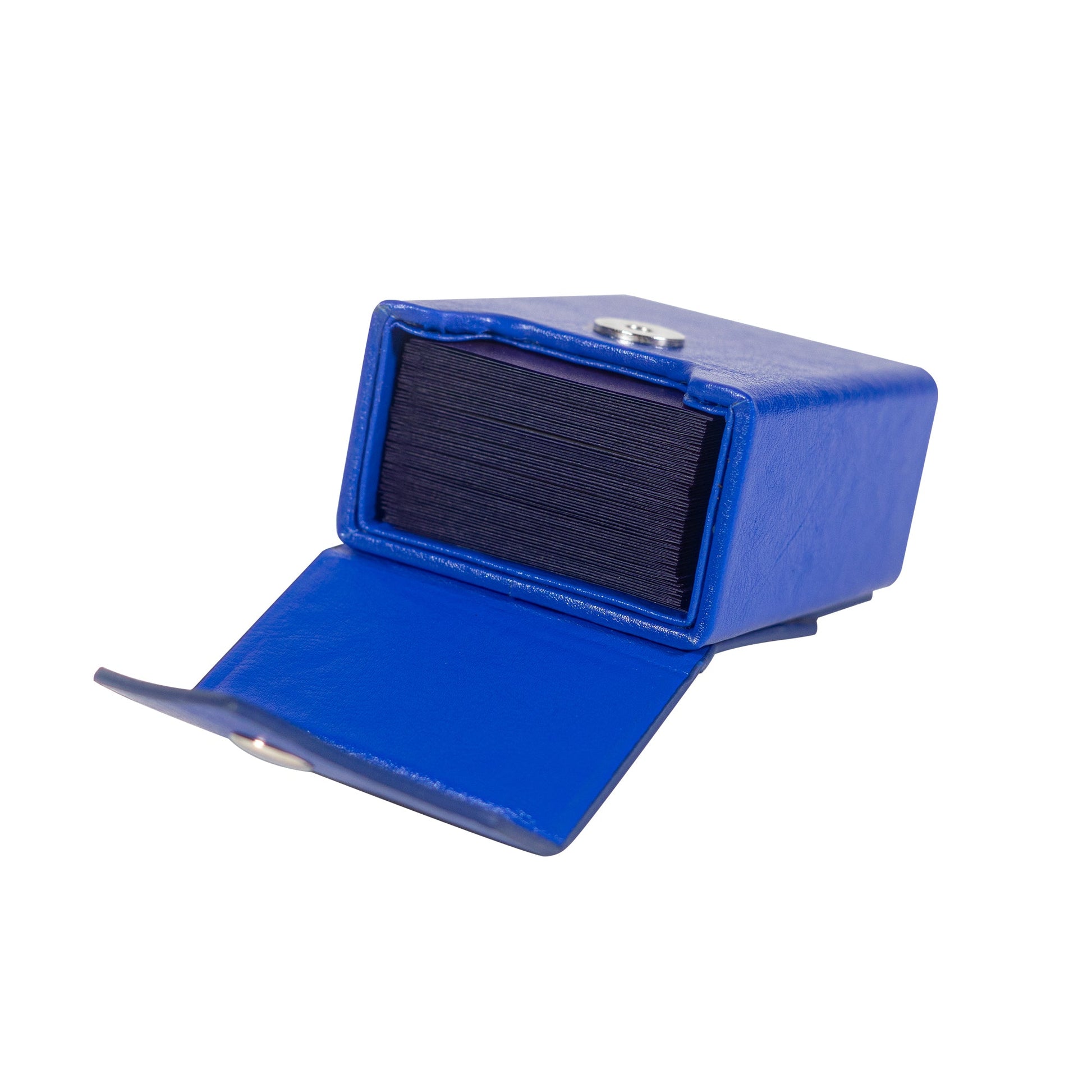 Kaiba Blue Deck Box + Belt Loop - Hard Shell - Faux Leather LDB Duel